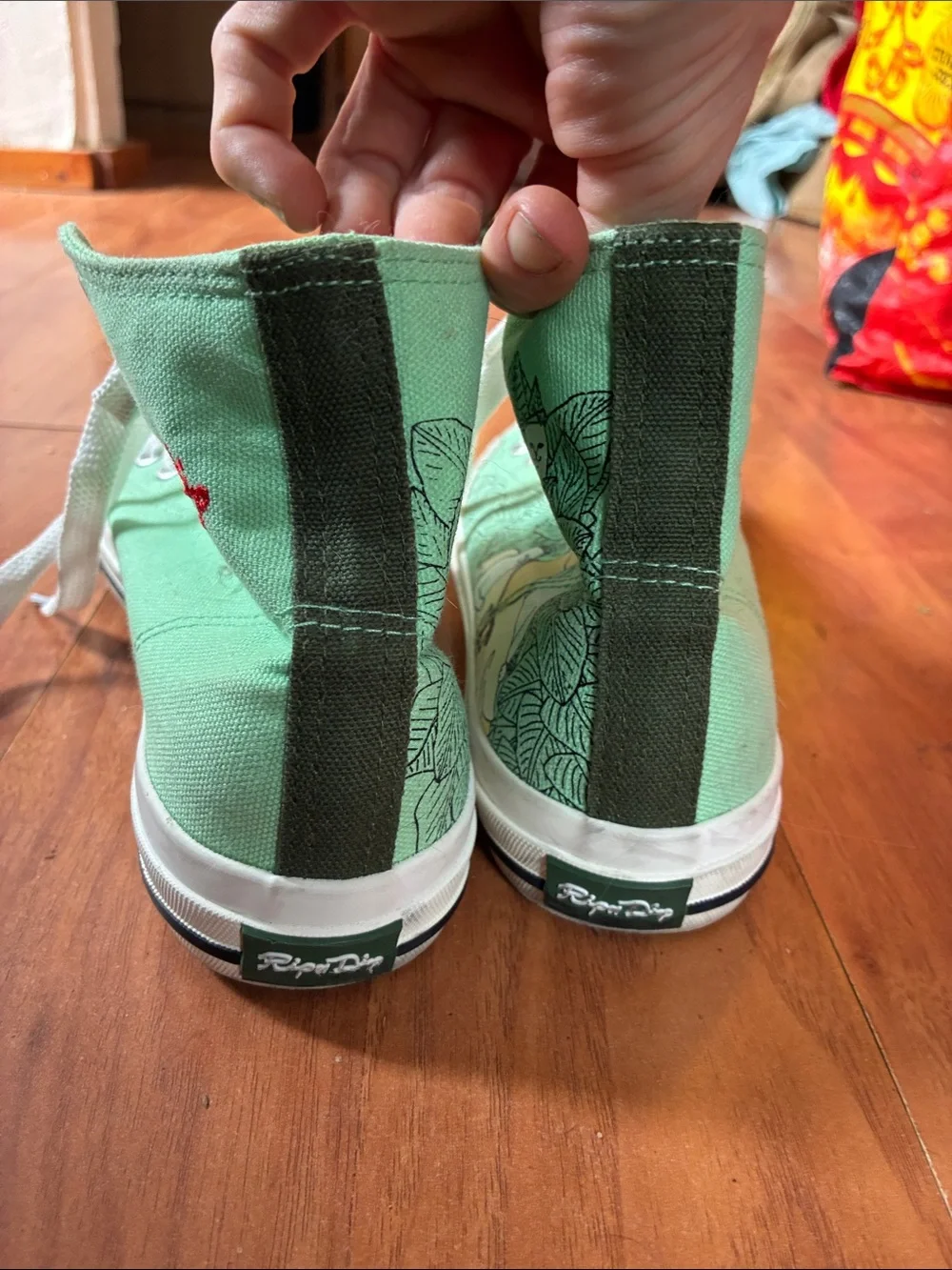 Rip n dip Frida Kalo hi-top sneakers